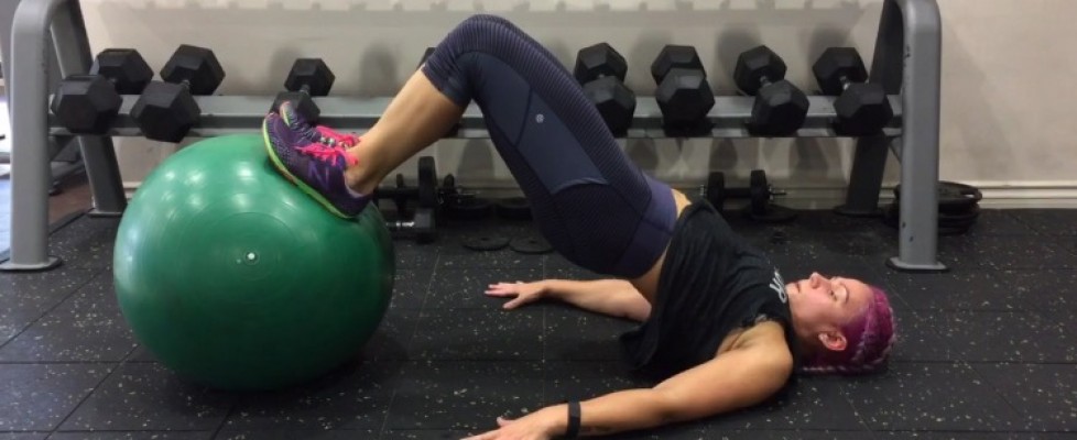 Workout Wednesday: Put That Giant Ball To Good Use!