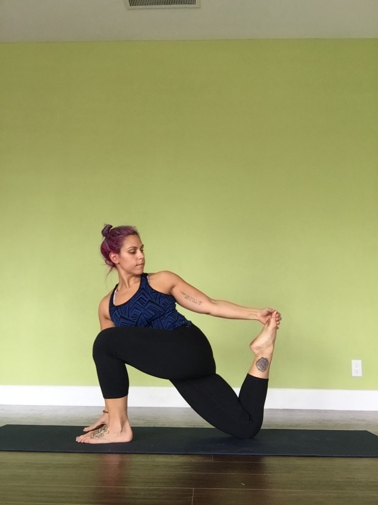 Arielle Quad Stretch Yoga for Runners